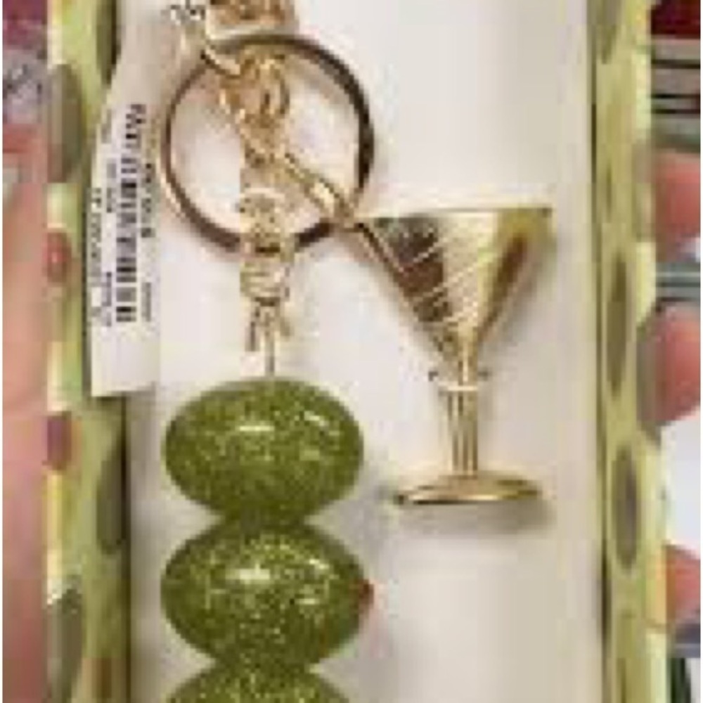Piper k Olive martini Keychain & Bag Charm - Picture 2 of 6